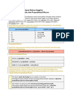 Materi Dasar Dan Umum B.ing 3 Preposition