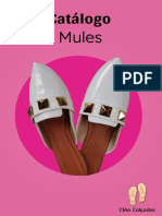 Catálogo Mules e Sapatilhas