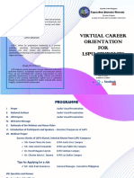 Virtual Career Orientation For Lspu Students 2022
