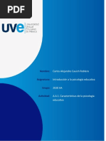 A.A.1. Características de La Psicología Educativa