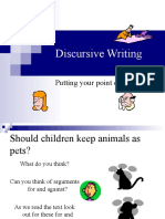 Discursive - Writing - Keeping Pets