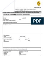 Form 001 Accion Directa