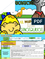 Plan El Mundo de Los Dinosaurios Sem 2 Dulce Candy