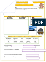 Personal Social - RECURSOS NO RENOVABLES - Ficha de Trabajo