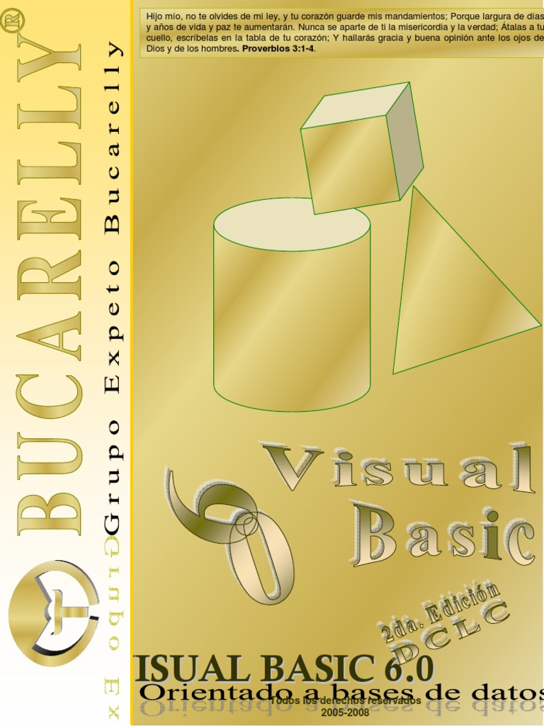 Visual Basic | PDF | Objeto (informática) | Programación orientada a ...
