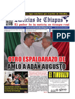 Periódico Noticias de Chiapas, Edición Virtual Martes 13 de Septiembre de 2022