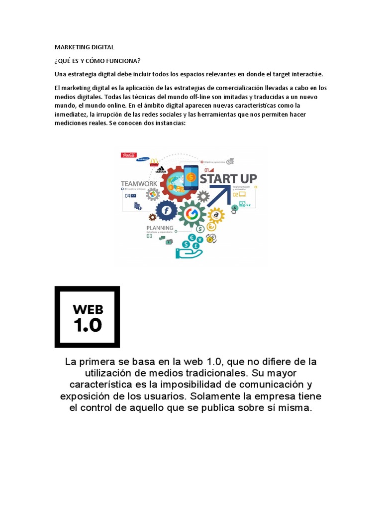 Estrategias de Marketing Digital Efectivas | PDF | Marketing | Servicio ...