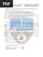 Analog Circuits Syllabus