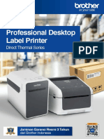Professional Desktop Label Printer: Direct Thermal Series