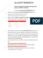 Online Examination Guideline June 2021