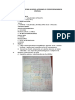 Plan Familiar de Gestion de Riesgos Ante Sismos en Tiempos de Emergencia Sanitaria Aracely