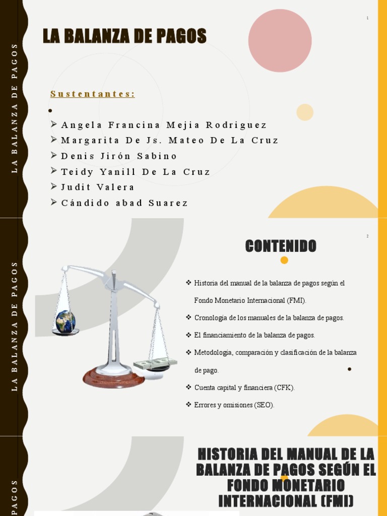 Manual de Balanza de Pagos del FMI | PDF | Balance de pagos | Economias