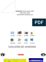 La Linea Evolutiva Del Windows