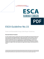 Power and Renewable Energy Cable Repair Issue - ESCA