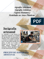 Serigrafía Artesanal, Serigrafía Artística, Figura Humana y Modelado en Artes Plásticas.