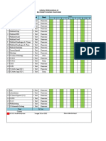 Jadwal  Pemeliharaan