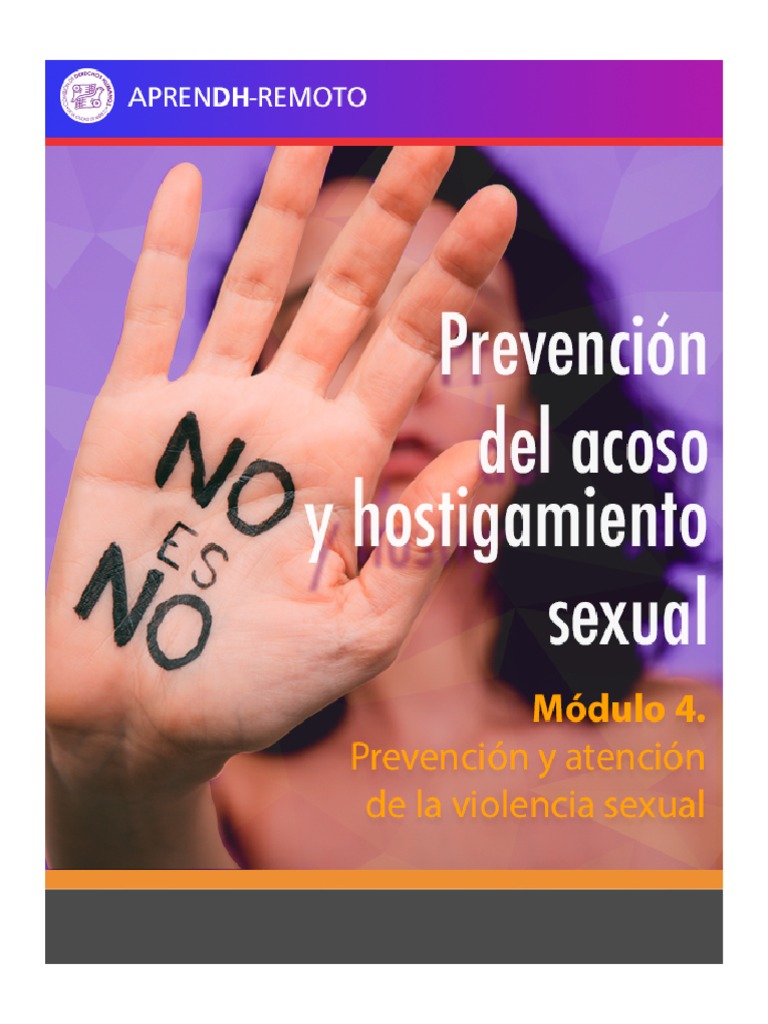 Prevención del Acoso Sexual: Guía Integral | PDF | Acoso sexual | Violencia