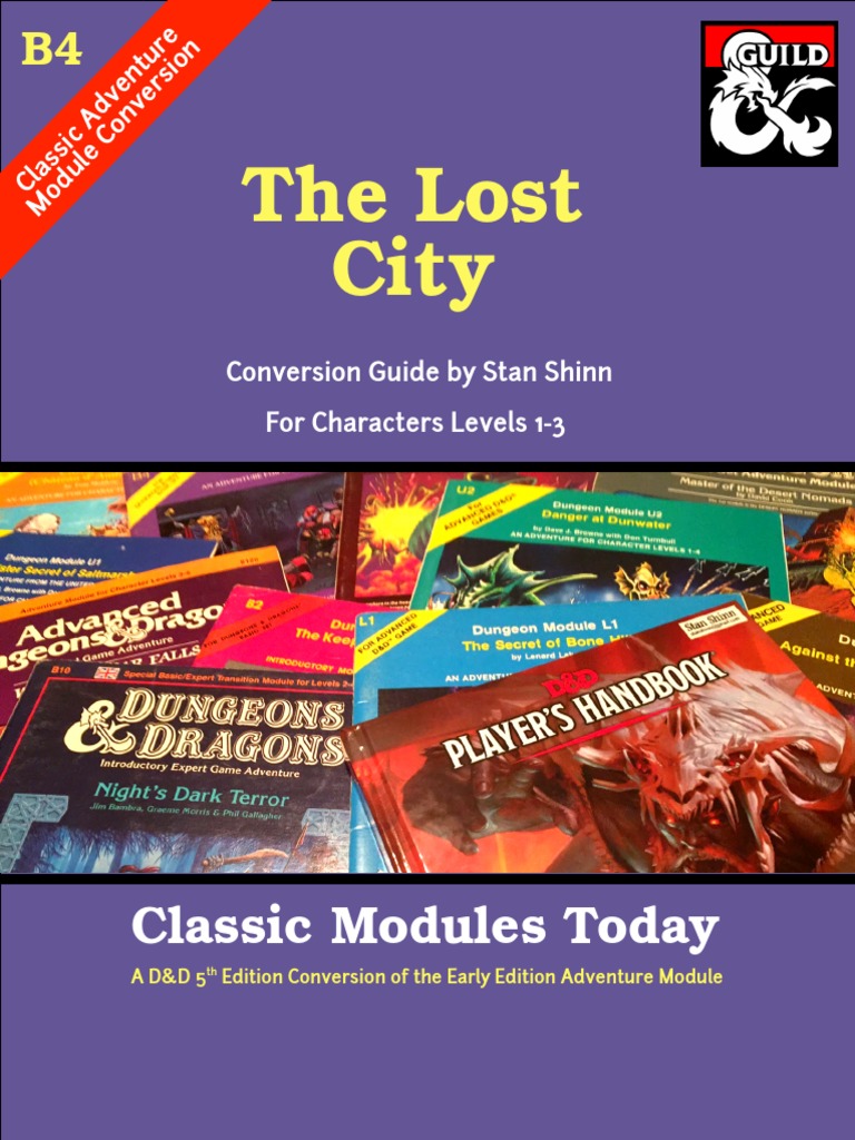 CMT - B4 The Lost City | PDF | Dungeons & Dragons | Wizards Of The Coast