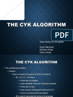 CYK Algorithm