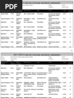 manuais escolares 2011-2012