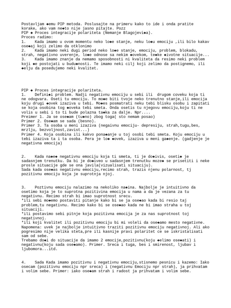 Pip Metoda PEAT | PDF
