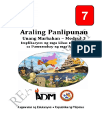 Araling Panlipunan7 - q1 - Mod3 - Implikasyon NG Likas NG Yaman NG Mga Asyano - v5