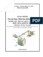 Giáo trình Điều hòa không khí ô tô - Nghề - Kỹ thuật máy lạnh và điều hòa không khí - Trình độ - Trung cấp nghề (Tổng cục Dạy nghề) - 1289284