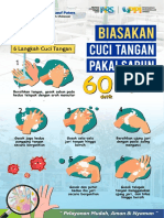 6 Langkah Cuci Tangan