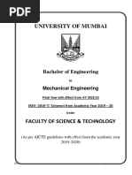 R2019 Final - Year - Mechanical - (BE Sem-VII and VIII) - Teaching Scheme and Course Content