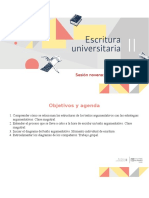 Sesión Novena: Texto Argumentativo