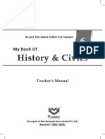 My Book of History & Civics (TM) Class 6supportMaterialTM H&C-6