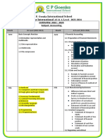 Accounting A Level Overview 2022-24