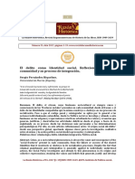 Sergio Fernández Riquelme. El Delito Como Identidad Social. LRH 35