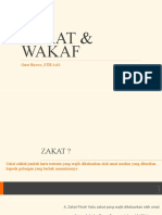 Zakat Dan Wakaf