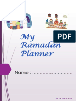 My Ramadan PlannerKids