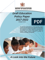 Abridged Education Policy Paper 2017 2022 Final