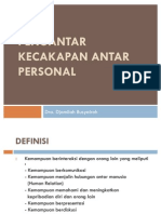 Pengantarkecakapanantarpersonal