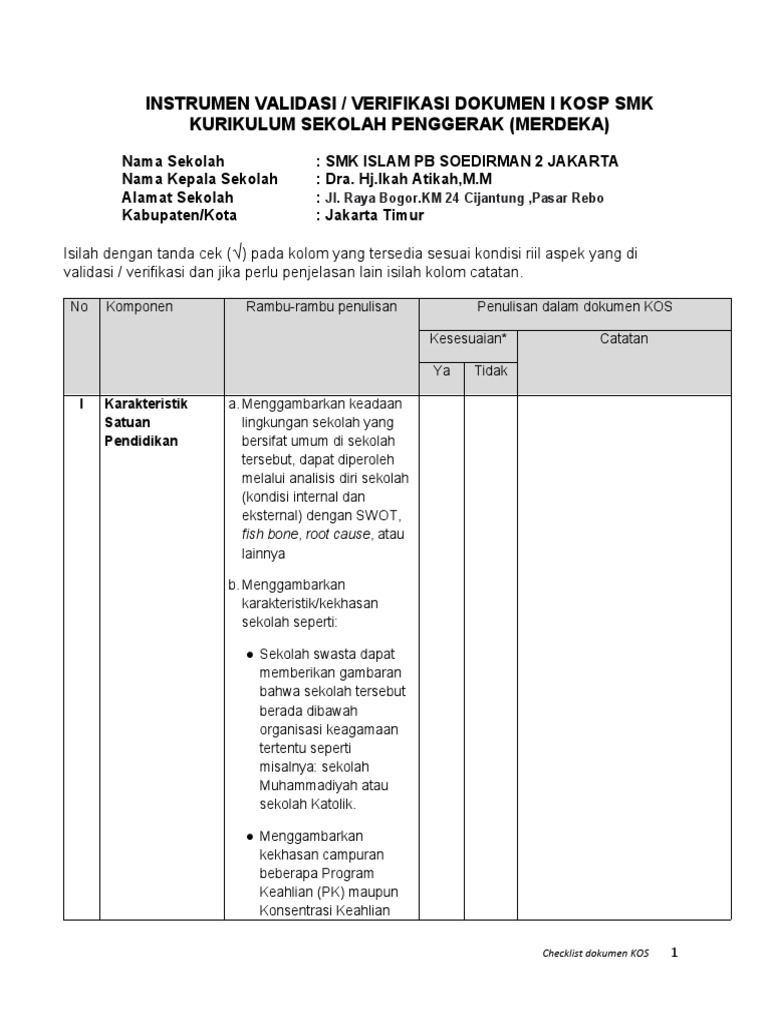 4 - Verfikasi&validasi Kos | PDF