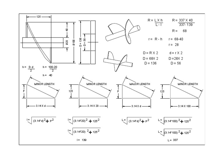 SCREW CALCULATIONAModel PDF