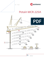 Potain MCR225A DataSheet