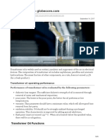 Transformer Oil DGA Test Interpretation Globecore