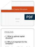 Optimal Capital Structure