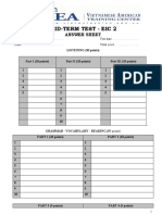 Eic 4 - Answer Sheet - Evolve 2