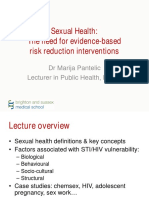 Sexual Health Lecture 2021 MPantelic BSMS