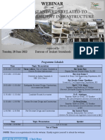 Flyer of BIS Webinar On Diaster Resilient Infrastructure
