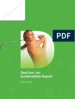 Dexcom Annual Sustainability Report March 2022