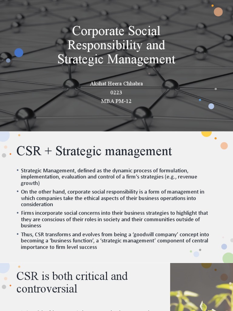 Csr Strategy Pdf | Csr Strategy Road Map – XKGJCK