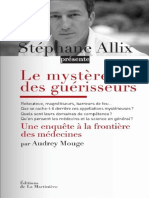 Allix Stéphane-Le Mystere Des Guerisseurs