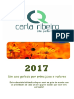 E-Book - Carla Ribeiro - Calendário Alta Performance Pessoal 2017