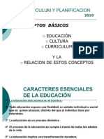 Caracteres Esenciales de La Educación